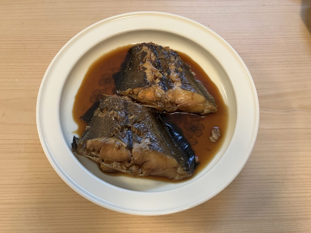 みりんを使ったかれいの煮付け(有機三州味醂で作った和食料理)