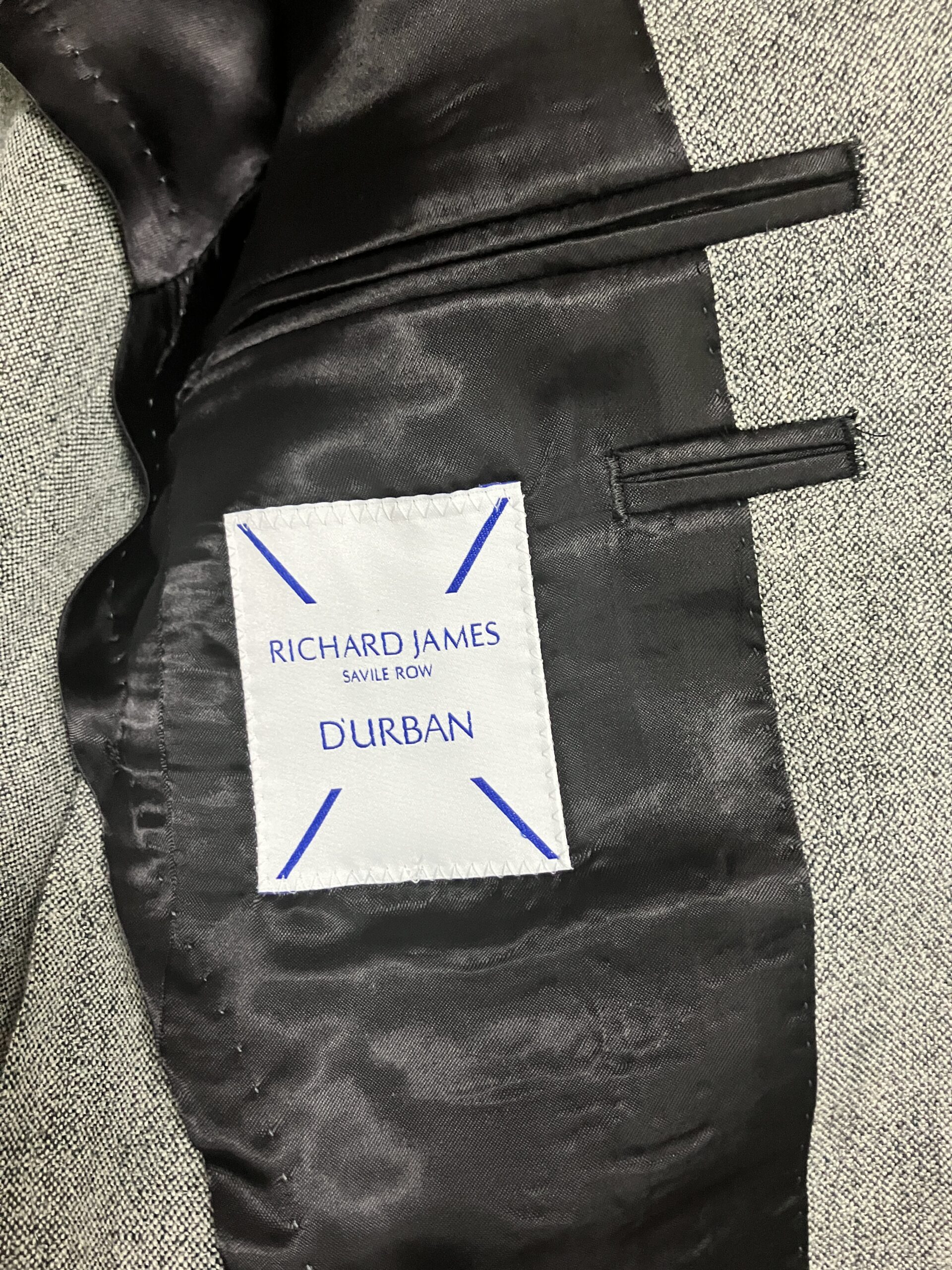 RICHARD JAMES SAVILE ROW × D'URBAN コラボブランドラベル